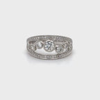 Diamond Bubble Ring