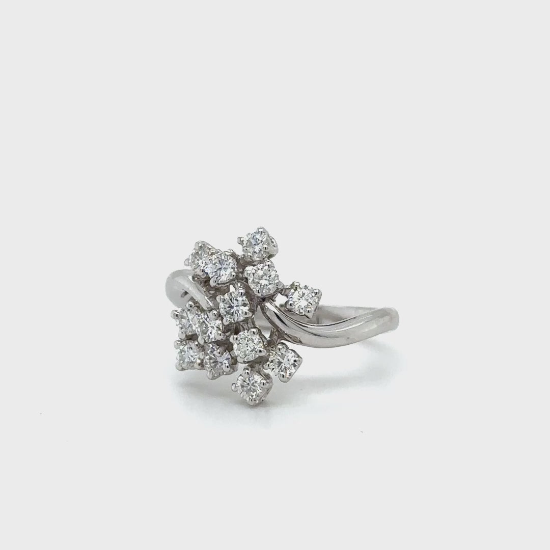 Bursting Diamond Scatter Ring