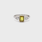 Yellow Sapphire Engagement Ring