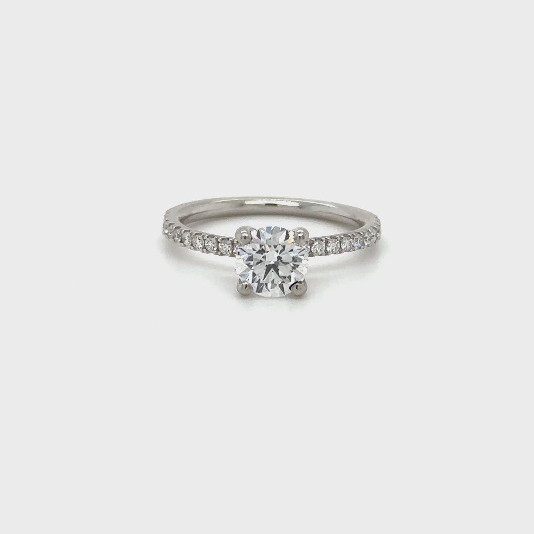 0.92ct Diamond Engagement Ring