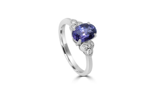 Oval Sapphire Ring