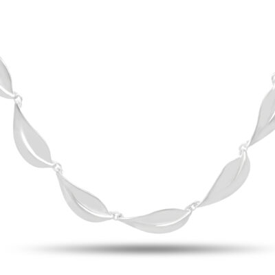 Leaf Sterling Silver Necklace