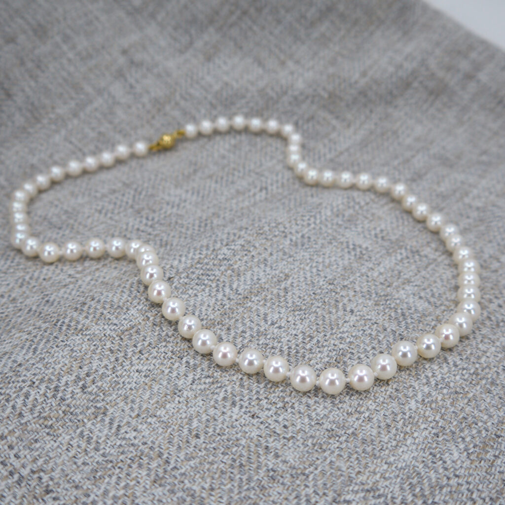 6-6.5mm Akoya Pearl Necklace - Coppins Jewellery