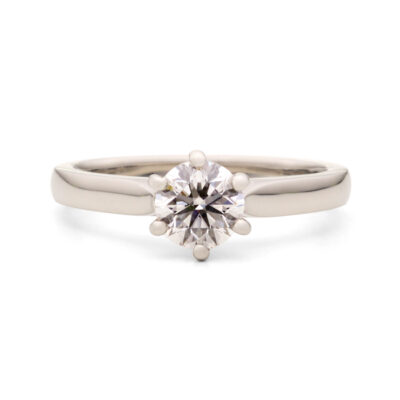 0.73ct Six Claw Diamond Solitaire
