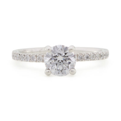 0.92ct Diamond Engagement Ring