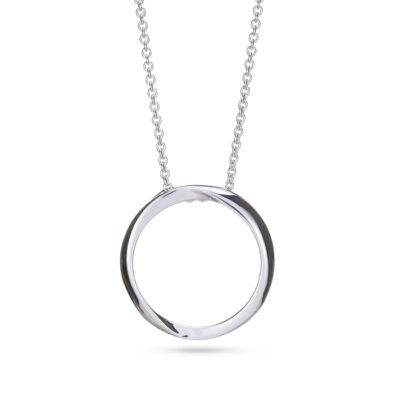 Sterling Silver Circle Pendant
